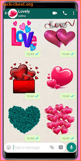 Romantic Stickers 2020 ❤️ WAStickerApps Romantic screenshot