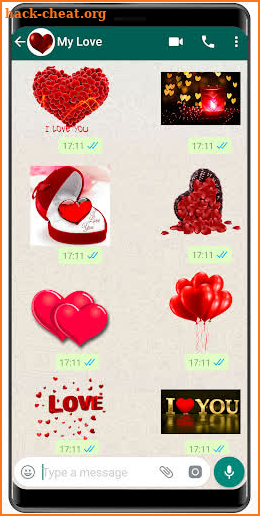 Romantic Stickers for WAStickerApps love 2020 screenshot