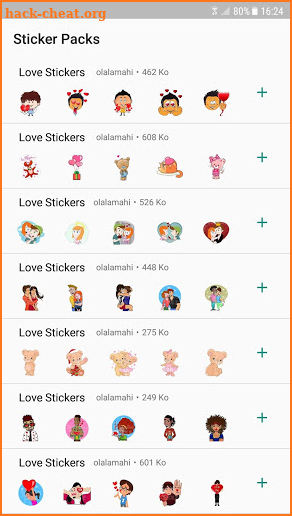 Romantic Stickers For Whatsapp - WAStickerApps screenshot