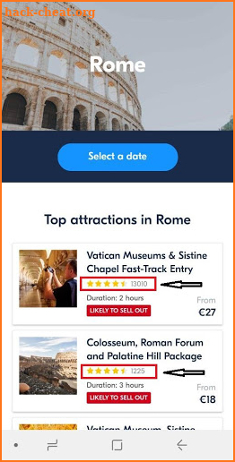 Rome Best Tickets screenshot