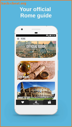 ROME City Guide, Offline Maps, Tours and Hotels screenshot