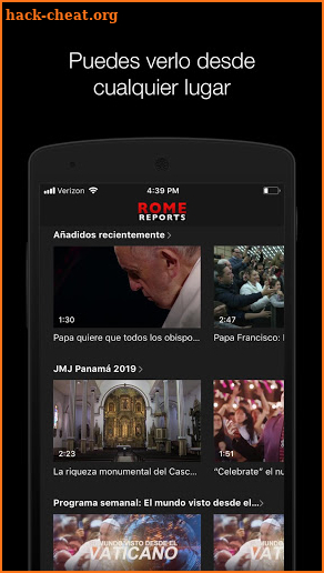 Rome Reports en Español screenshot