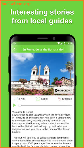 Rome SmartGuide screenshot