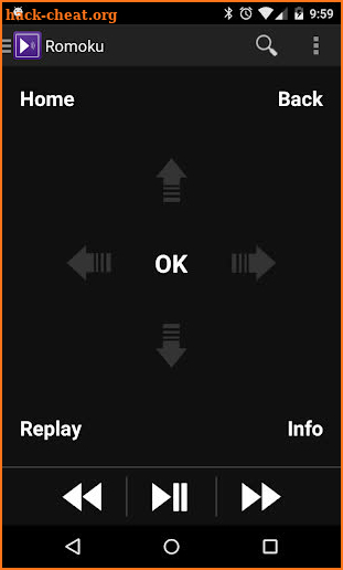 Romoku - Remote for Roku screenshot
