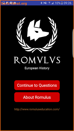 Romulus European History screenshot