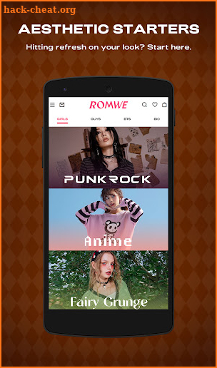 ROMWE-Cyber Fashion Mall screenshot