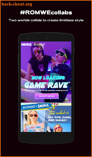 ROMWE-Cyber Fashion Mall screenshot