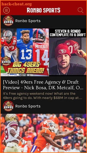 Ronbo Sports - For 49ers Fans screenshot
