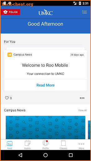 Roo Mobile screenshot