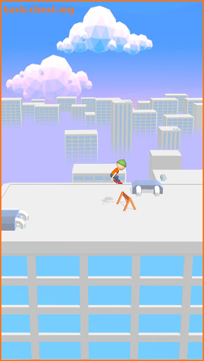 Roof Escape 3D screenshot