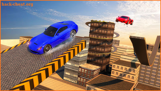 Roof Jumping Car City Driving Simulator screenshot