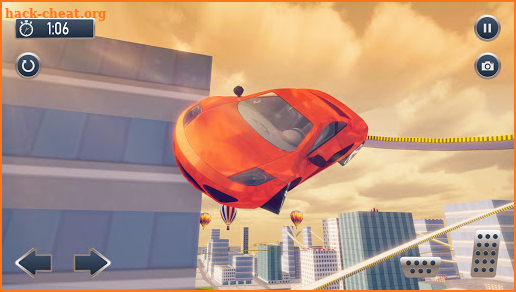 Roof Jumping Car City Driving Simulator screenshot