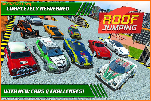 Roof Jumping Car Parking Games screenshot