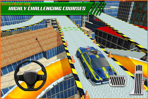 Roof Jumping Car Parking Games screenshot