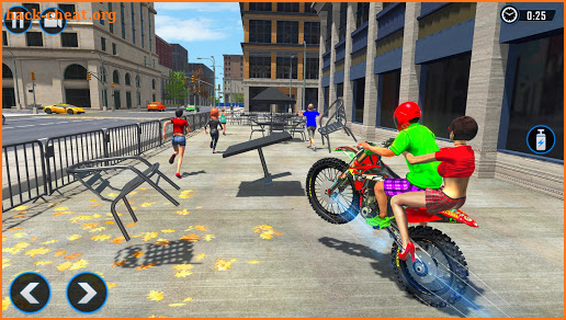 Rooftop Bike Driving Simulator : Bike Taxi Games screenshot