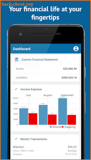 Rook Personal Finance App screenshot