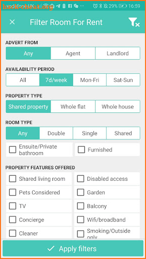Room for rent | Local Room For Rent  & Flatshare screenshot
