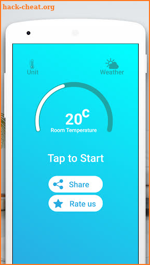 Room Temperature Measure Digital Temperature Meter screenshot
