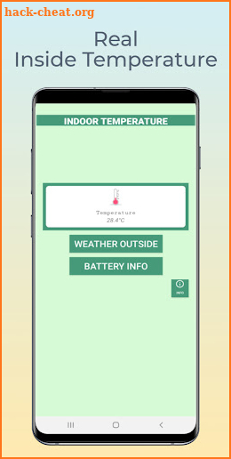 Room Temperature | Indoor and Outdoor Thermometer screenshot