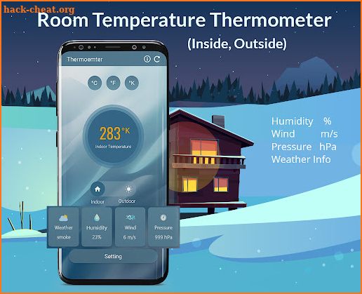 Room Temperature - Thermometer screenshot