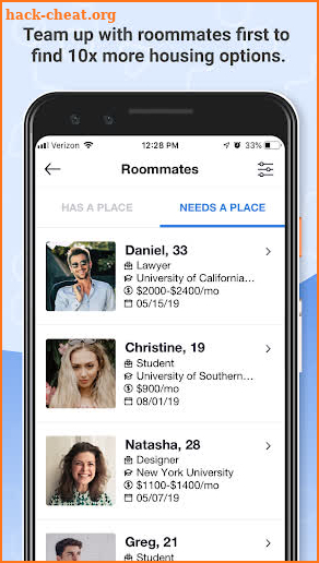 ROOM8 - Find a roommate screenshot