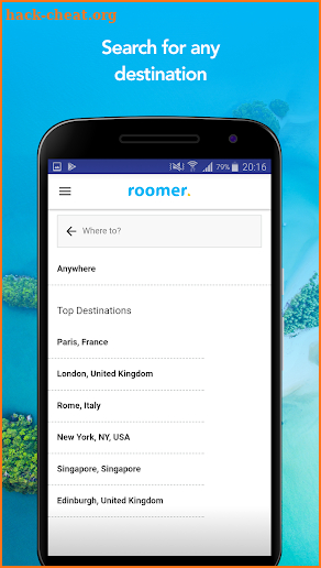 Roomer Travel screenshot