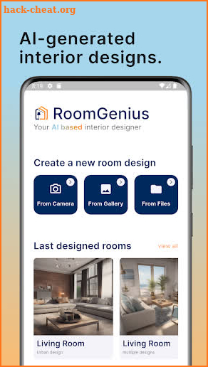 RoomGenius screenshot