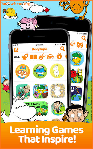 Rooplay - Free! Safe Learning Games for Kids screenshot