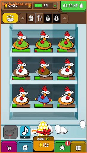 Rooster Booster - Idle Chicken Clicker screenshot
