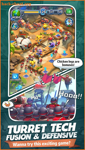 Rooster Defense screenshot