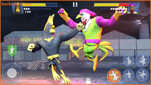 Rooster Farm Battle: Kung Fu Chicken Fighting Game screenshot