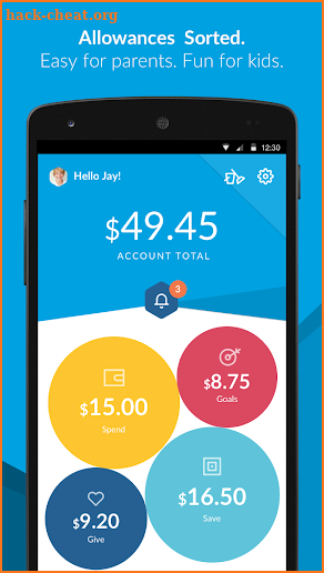 RoosterMoney: Allowance Manager & Piggy Bank App screenshot