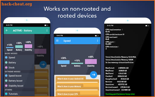 Root Booster screenshot