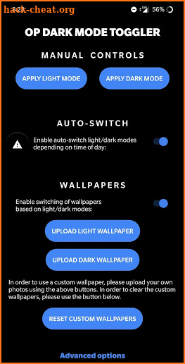 [ROOT] OnePlus Dark Mode Toggler screenshot