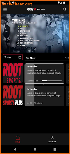 ROOT SPORTS Stream screenshot