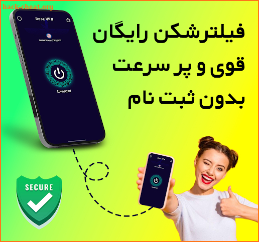 فیلتر شکن قوی پرسرعت Rooz VPN screenshot