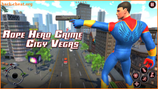 Rope Amazing Hero Crime City Simulator screenshot