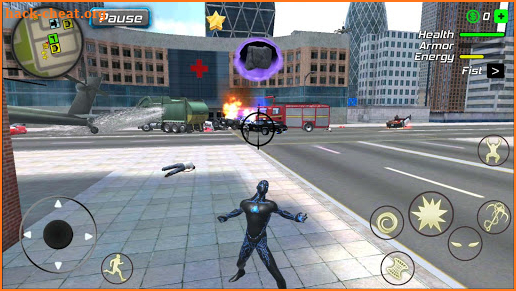 Rope Black Hole Hero : Vice Vegas Mafia screenshot