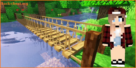 Rope Bridge Mod for Minecraft screenshot
