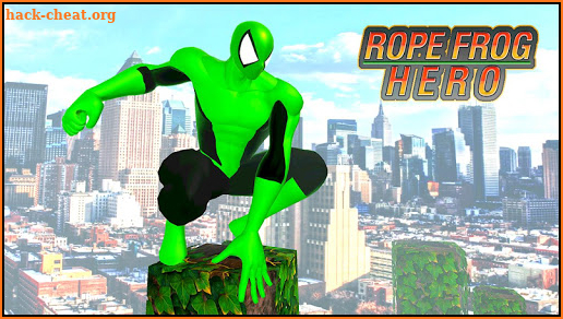 Rope Frog Hero: Rope Ninja Fighting Games screenshot