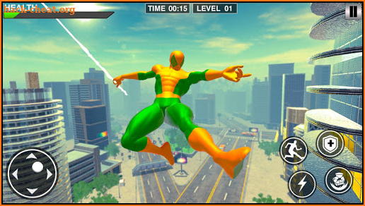 Rope Frog Hero: Rope Ninja Fighting Games screenshot