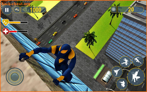Rope Frog Strange Ninja Hero Gangster Crime screenshot
