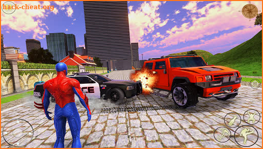Rope Hero Crime City Game - Spider Gangster Mafia screenshot