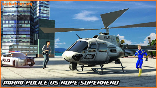 Rope Hero Crime Simulator – Miami Crime City Games screenshot