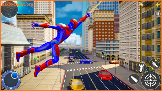 Rope Hero Man: Spider Miami City Gangster screenshot