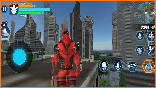 Rope Hero Scurity City screenshot