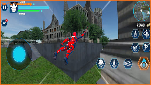 Rope Hero Scurity City screenshot