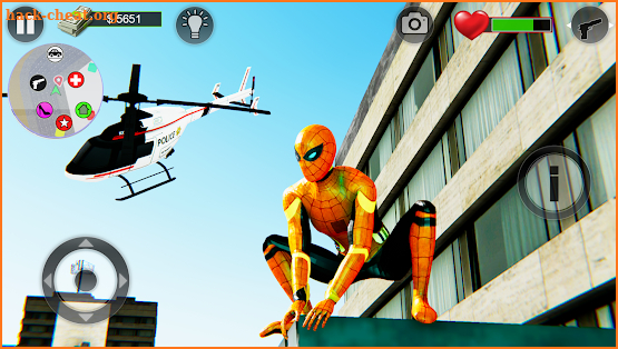 Rope Hero Spider screenshot