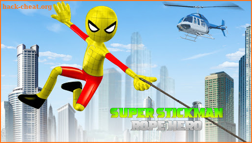 Rope Hero Spider: Flying Hero screenshot