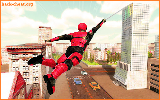 Rope Hero Vice Town – Crime Simulator Robot Game screenshot